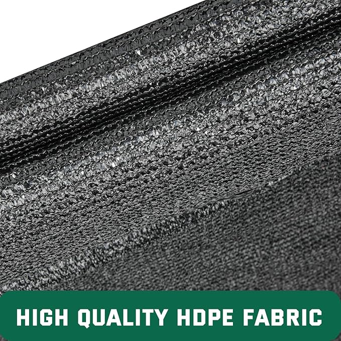 Kesfitt Garden 40% Shade Cloth, Resistant Sun Shade Net 3x10FT Mesh Tarp with HDPE Material and Reinforced Grommets Shade Trap for Greenhouse, Plant, Pergola, and Backyard Patio Sunshade
