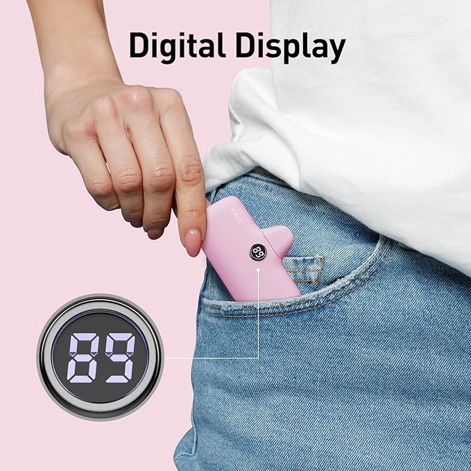 iWALK USB-C Portable Charger for iPhone 15/16, Mini 20W 4,800mAh Wireless Power Bank Fast Charging Travel Battery Pack Compatible with iPhone 16/15/15 Plus/15 Pro/15 Pro Max, Andriod Phone Samsung