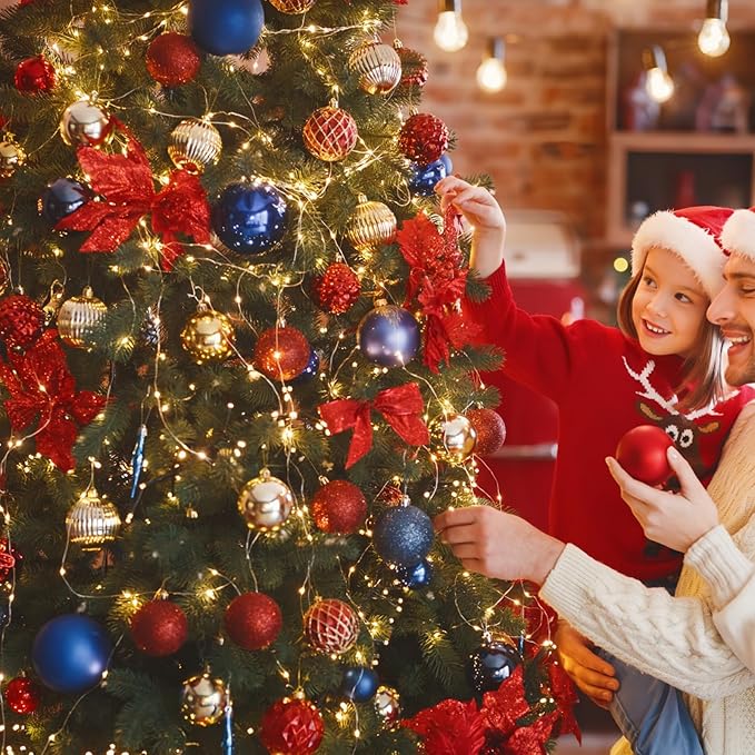 24 Pack Fairy Lights Battery Operated 7 Feet 20 Led Christmas Twinkle String Lights Silver Wire Waterproof for Classroom Christmas Valentine's Day Mason Jars Centerpiece Table Decorations (Warm White)