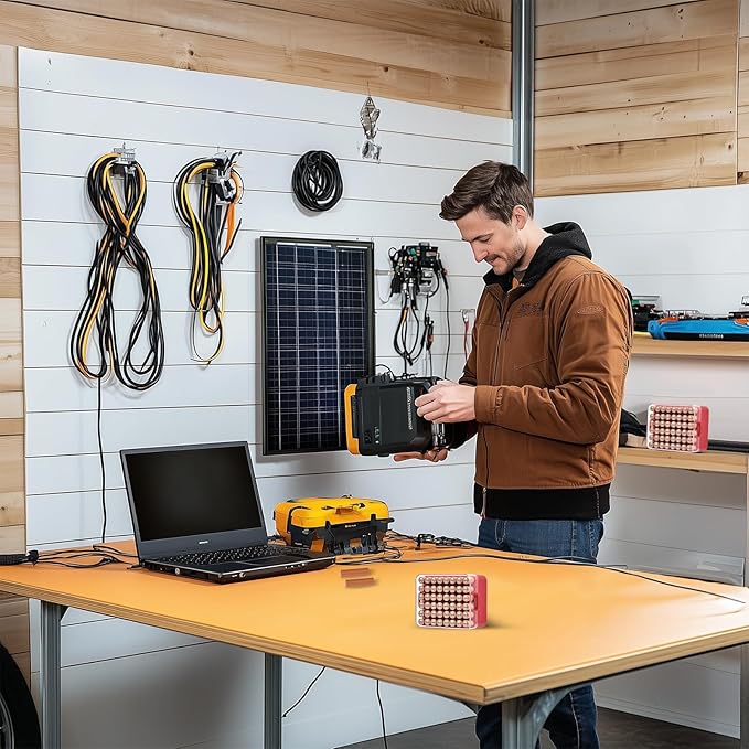 ALCYON Battery Organizer Storage Case, Battery Vault Box Container for 48pcs AAA Batteries, Plastic Clear Protective Battery Holder for Travelling/Home/Office (Red, Small)