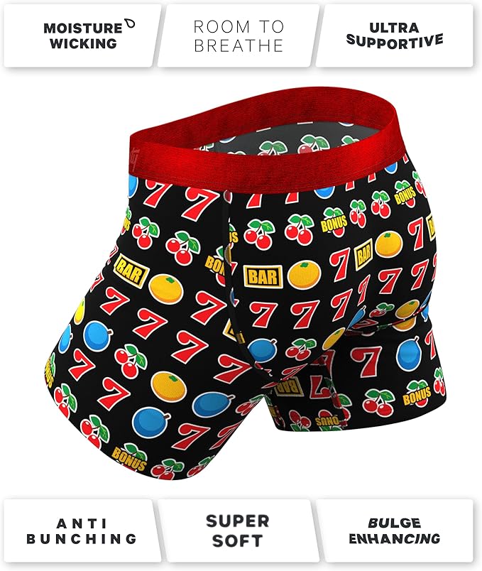 Shinesty Hammock Support Mens Boxer Briefs with Pouch