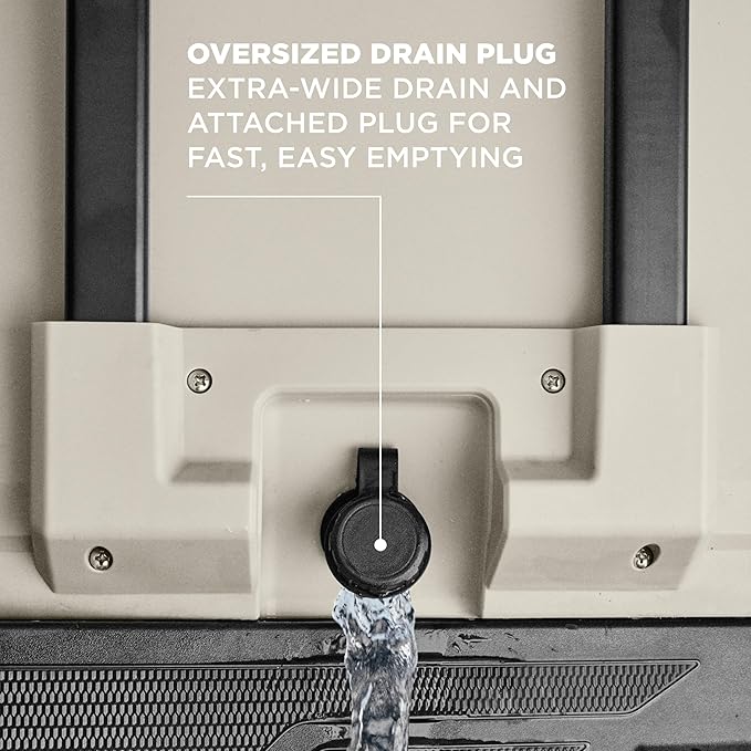 Coleman Pro Heavy-Duty, Desert Sand, 55qt Wheeled Ultra-Light Premium Hard Cooler, Extra-Thick Insulation Keeps Ice up to 5 Days, 92-Can Capacity, Heavy-Duty Wheels