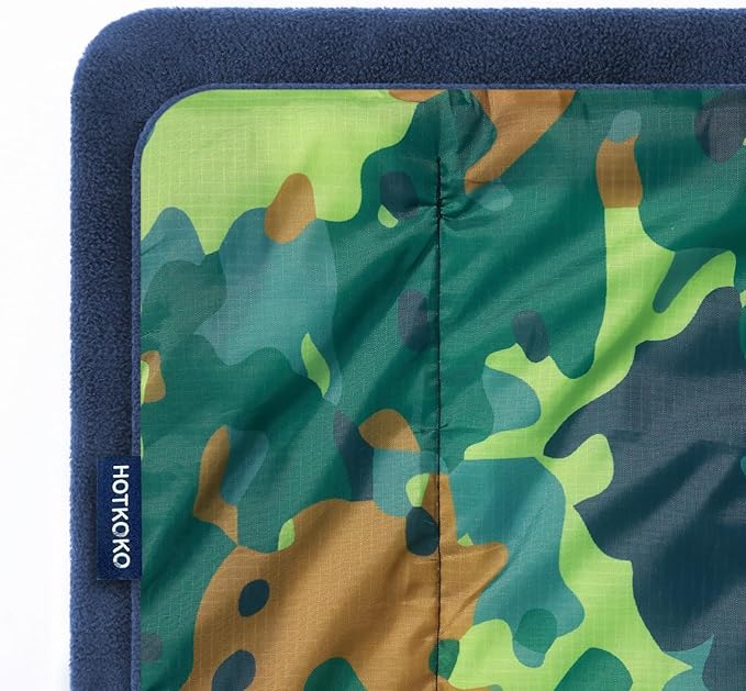 Waterproof Stadium Blanket, Fleece Camping Blanket Soft Warm Wearable Camp Blanket for Outdoor Camping, Picnic, Stadium, Sports, Beach, Car