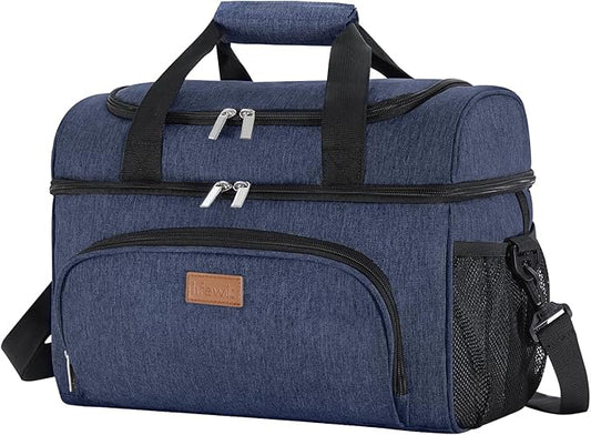Lifewit Large Cooler Bag Insulated Lunch Bag Lightweight Portable Cool Bag Double Layer for Picnic, Beach, Work, Trip