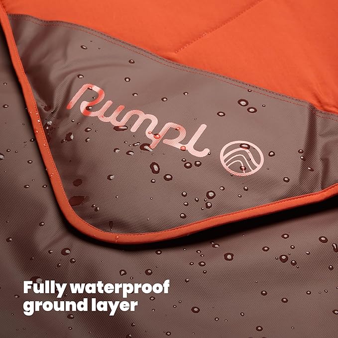 Rumpl Overland Mat – Waterproof, Padded Ground Cover and Blanket, Sedona