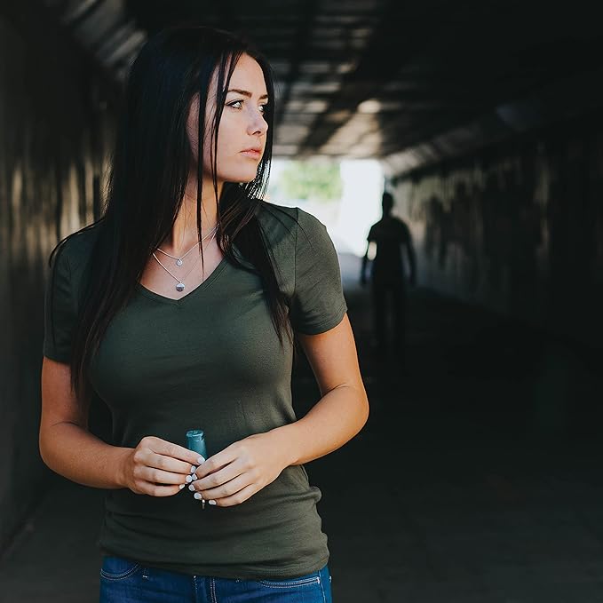 Zarc Vexor Police Strength Pepper Spray, Flip-Top Finger Grip, 20+ Shots, 10-12 Ft. Range - 4 Pack