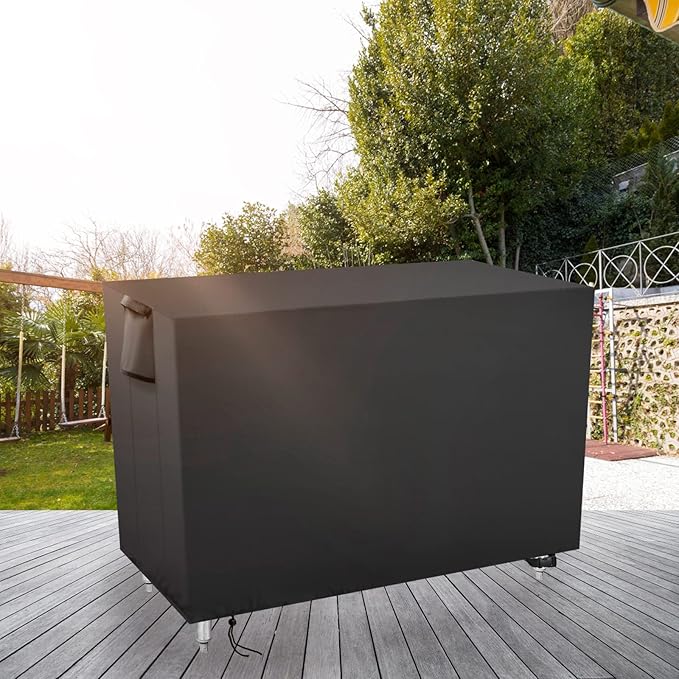 Outdoor Prep Table Cover 30 Inch,Waterproof Patio Stainless Steel Metal BBQ Table Cover All Season Protection for Outdoor Table - 30 x 24 x 35 Inch