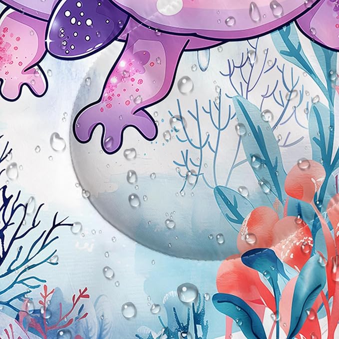 Sea Turtle Sleeping Bag for Kids Boys Girls,Ocean Themed Camping Gear,Waterproof Compact Sleeping Bag for Camping Backpacking Outdoor Hiking.