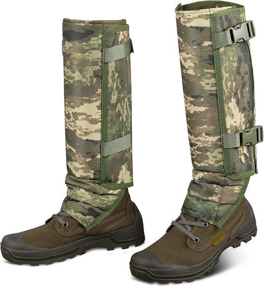 Skiguard Snake Guard Gaiters - Waterproof Chaps for Lower Legs, Bite Proof Guardz, Adjustable Size