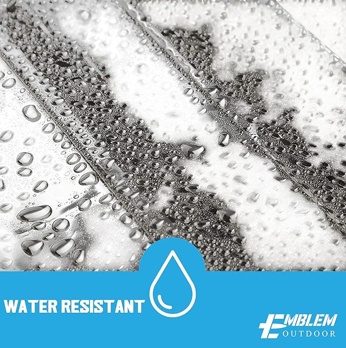 Thermal Emergency Blanket for Survival, Hiking, Camping, First Aid, and Bug Out Bag for Protection from Cold, Rain, and Weather Exposure. Heavy Duty Mylar-Survival Blanket for Car, Outdoors