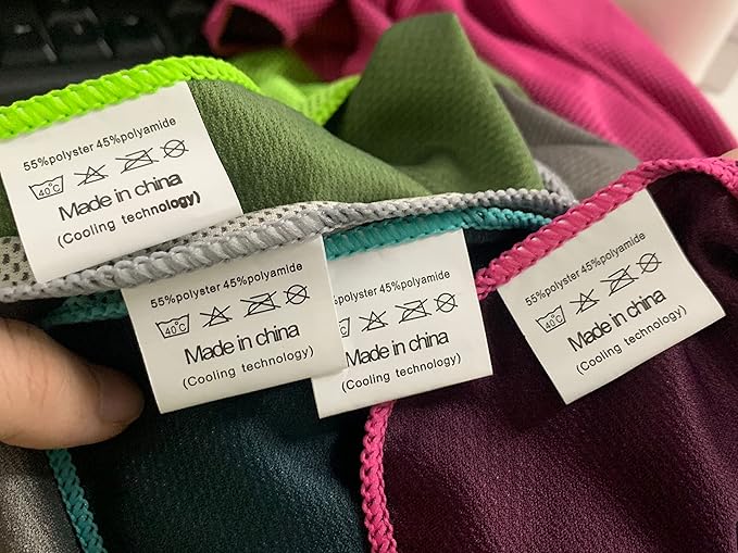 Sukeen Cooling Towel (40"x12") Bulk Ice Towel,Soft Breathable Chilly Towel,Microfiber Towel for Yoga,Sport,Running,Gym,Workout,Camping,Fitness,Workout & More Activities