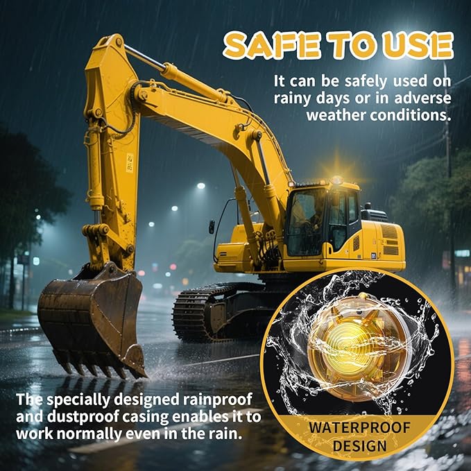 Tumecos Emergency Flare Alert Warning Signal Caution Light LED Beacon Pro with Magnetic Base for Vehicle (Blue 1)