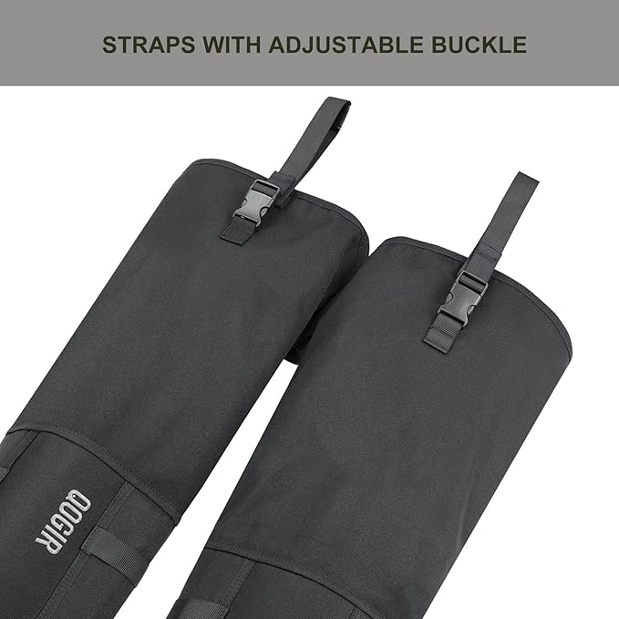 QOGIR Snake Guard Protection Chaps: Snake Bite Protection for Ankle to Thigh Snake Chaps, Waterproof Snake Gaiters