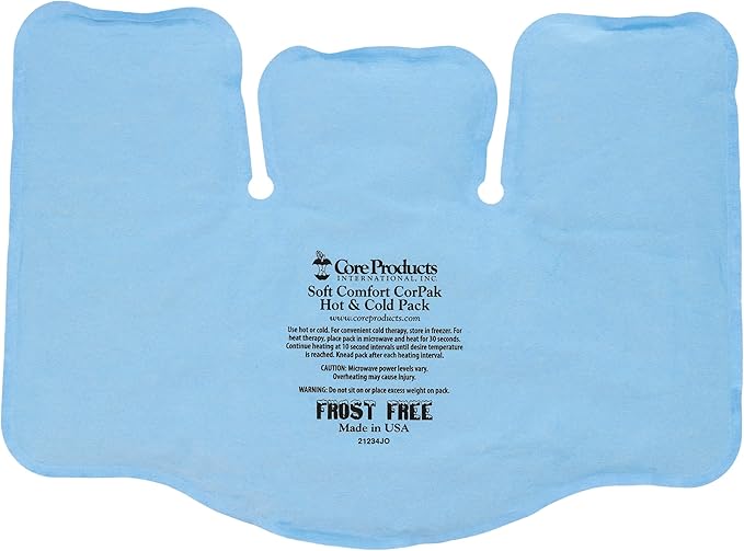 Core Products Soft Comfort CorPak, No Frost Hot and Cold Therapy Pack - 11" x 15", Made in The USA