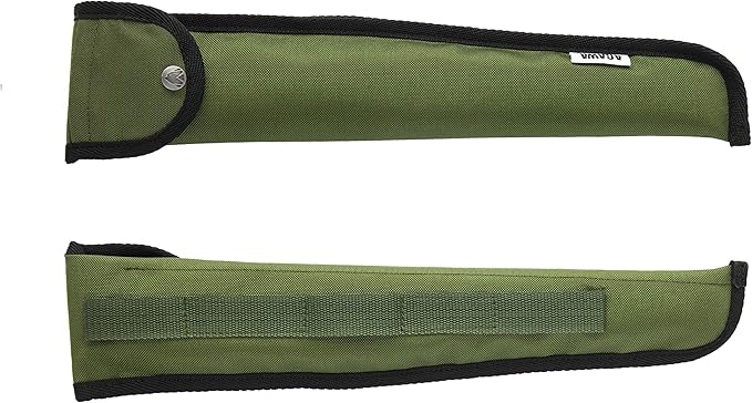 AGAWA - BOREAL15 Tripper KIT - 15" Folding Bow Saw, Rugged Cordura Sheath, Additional Aggressive Blade (Black Frame, Green Handle)