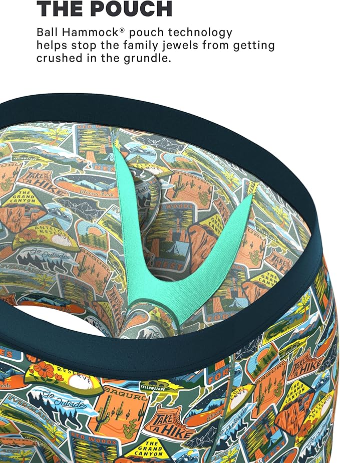 Shinesty Hammock Support Mens Boxer Briefs with Pouch