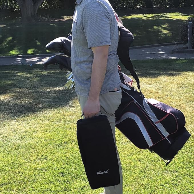 Golf Cooler Bag | Soft Insulated Golf Bag Cooler Holds 6 Cans or 2 Wine Bottles | Perfect for Golfing & Outdoor Activities | Ideal Gift for Golfers of All Levels Men & Women