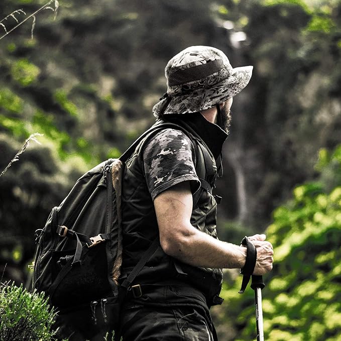 KastKing Sol Armis UPF 50 Boonie Hat - Sun Protection, Fishing, Beach & Hiking, Paddling, Rowing, Kayaking