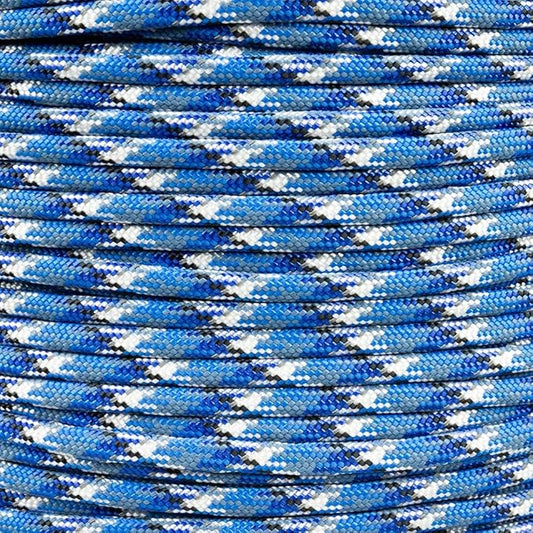 Paracord Planet Reflective 550lb Paracord – 7 Strand Type III Nylon Parachute Cord for Outdoor Visibility, Hiking, and Crafting – 30+ Colors and 4 Length Options