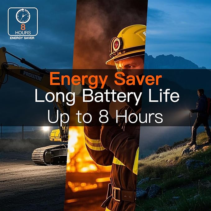 KunHe 2D Cell Battery Big Flashlights Single Mode High Lumens Aluminum Heavy Duty Large Flashlight for Home Emergency Power Outage Outdoor Activities