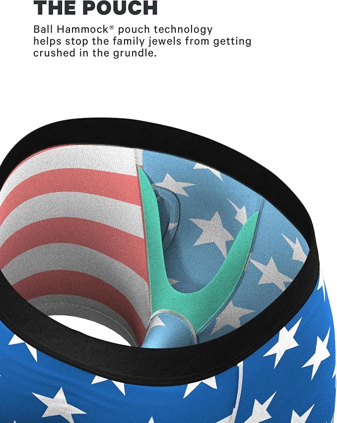 Shinesty Hammock Support Mens Boxer Briefs with Pouch