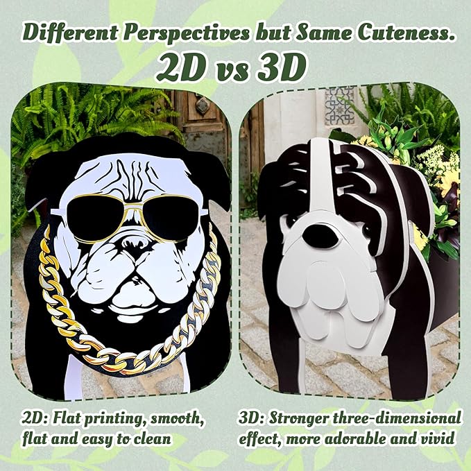 Shar Pei Planter, Pet Shape Garden Pots Plant Pots for Indoor/Outdoor Gardens Decoration, Funny, Surprise Gifts/Souvenirs for Pet Lovers