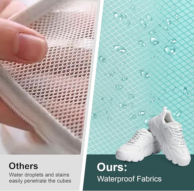 Compression Packing Cubes for Travell Fabric Packing Cubes with Smooth Zippers, Space-Saving Compression Bags for Travell, Luggage Organizers for Clothes, Shoes, and Accessories