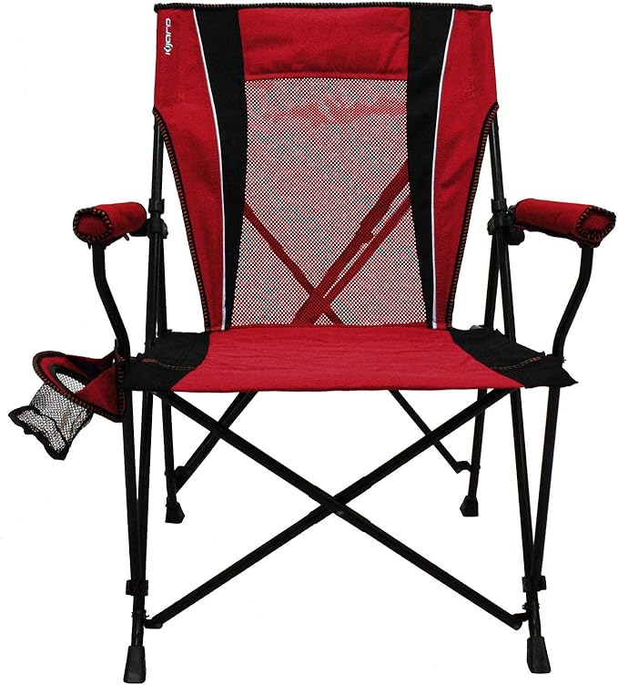 Kijaro Enjoy Versatile Folding Sports, Outdoor Chair & Lawn Chair, Dual Lock Feature, Ireland Green (Hard Arm)