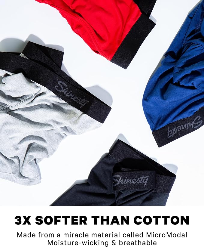 Shinesty Hammock Support Mens Boxer Briefs with Pouch