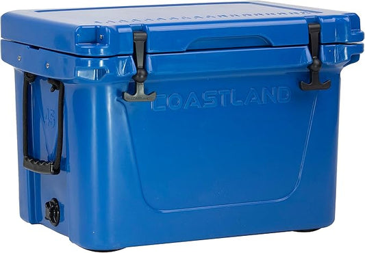 Coastland Delta Series Rotomolded Coolers, Premium Everyday Use Insulated Cooler, Ideal Portable Ice Chest Available in Multiple Capacities & Colors