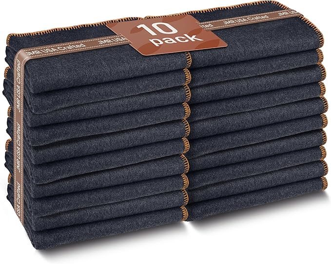 Wool Camping Blanket – 70% Wool Heavy-Duty Military Style Throw, Warm & Washable, Fire Retardant Cover for Emergency, Survival & Outdoor Use – Perfect for Camping, Car, Home & Hiking, Navy 66x90