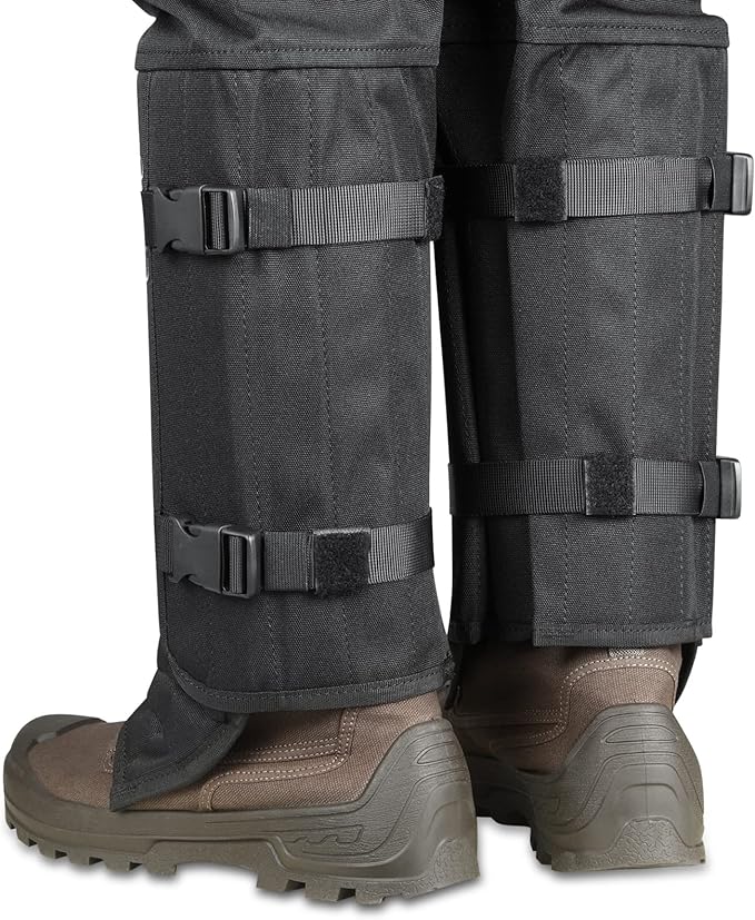 QOGIR Snake Guard Protection Chaps: Snake Bite Protection for Ankle to Thigh Snake Chaps, Waterproof Snake Gaiters