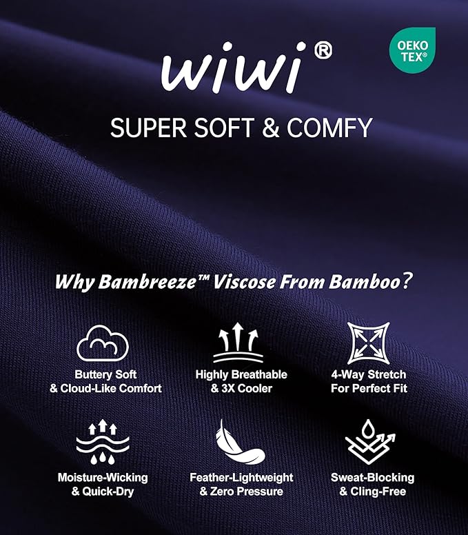 WiWi Soft Viscose from Bamboo Underwear for Women Thermal Long Johns Sets Super Warm Base Layer Top Pants Pajamas Set S-3X
