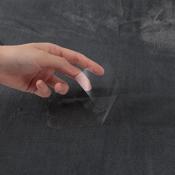 Waterproof King Size Blankets for Bed 80'' x 90'', Water Proof and Stain Resistant Throw Blankets for Couch Sofa, Reversible Mattress Protector for Twin, Queen, King Beds(Grey)