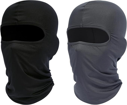 Ski Mask Balaclava Shiesty, 2 Pack Neck Gaiter Motorcycle UV Protector Cooling for Men/Women