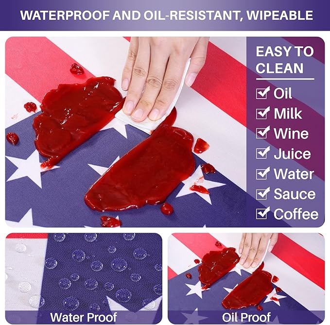 Picnic Table Cover with Bench Covers Fitted Elastic Non Slip Water Resistant Camping Tablecloths for 6 Foot Rectangular Tables Travel Trailer Gadgets Summer Garden Supplies Gifts for Couples