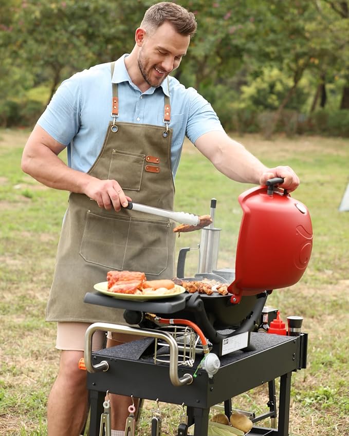 Grill Table, Blackstone Griddle Stand, Grill Carts Outdoor With Wheels, Used for Blackstone Griddle And Weber, Foldable Quickly Ninja Grill Stand Suitable for Travel/Camping