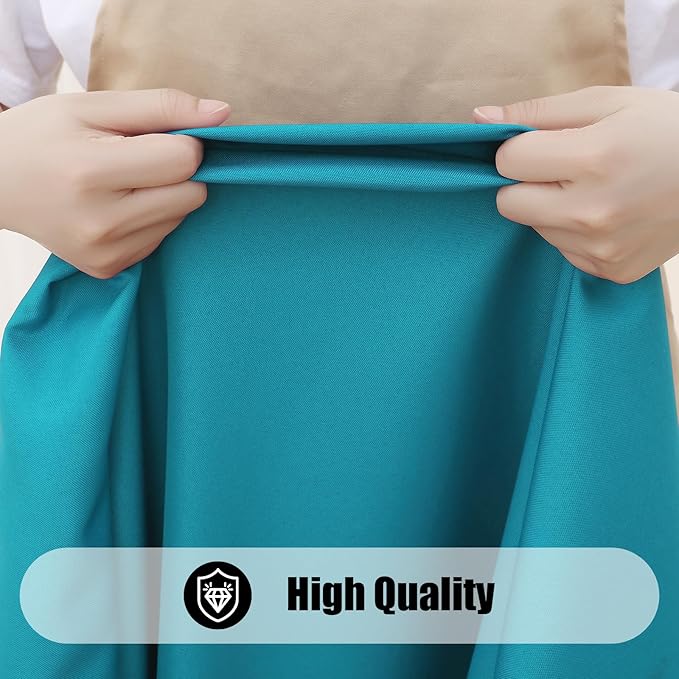 Smiry 2 Pack Rectangle Picnic Table Cloth, Waterproof Elastic Fitted Tablecloths, Washable Polyester Rectangular Patio Table Cover for Camping, Indoor and Outdoor (Teal, 30"x96")