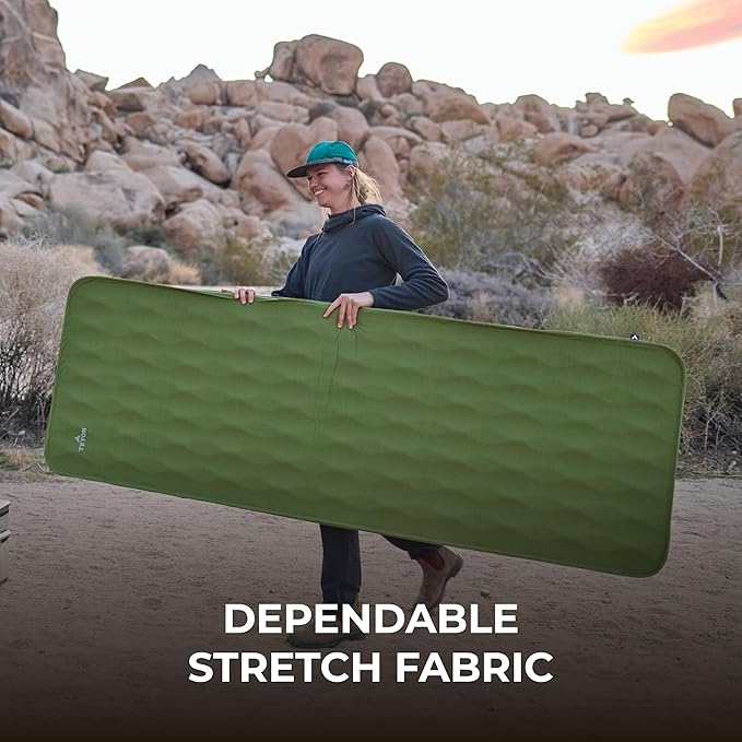 Teton Canvas Camp Pad, Sleeping Pad for Car Camping