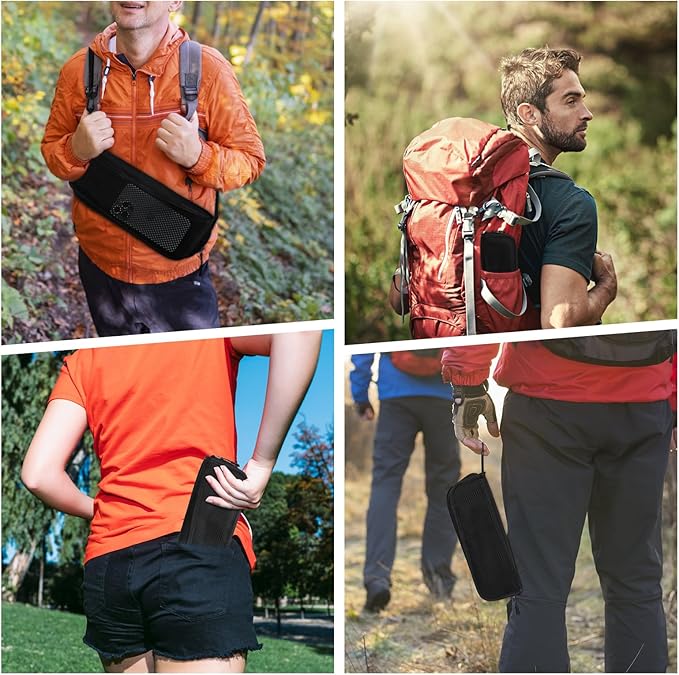 Camping Stool，Portable Foldable Shoulder Bag Stool Adult Collapsible Chairs for Fishing Outdoor Hiking 300 LBS Load