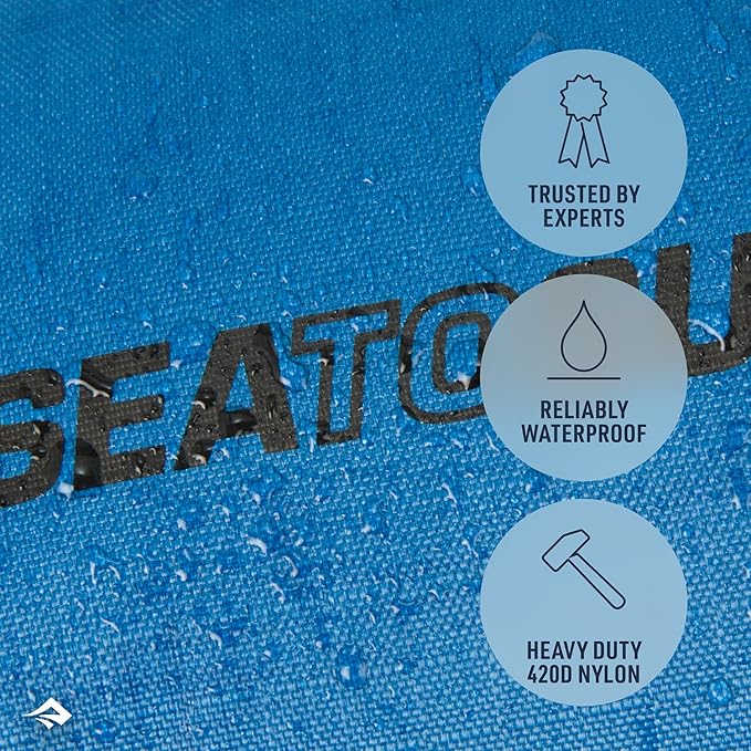 Sea to Summit Big River Dry Bag, Heavy-Duty Dry Storage, 35 Liter, Picante Red