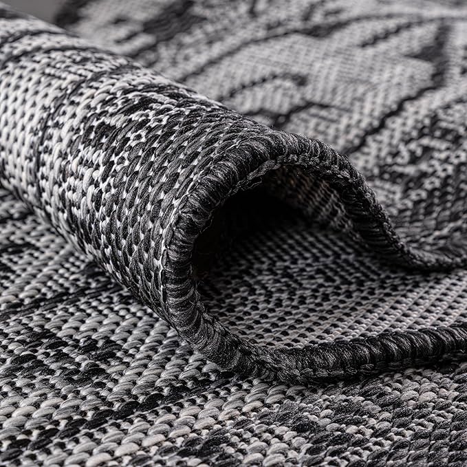 Keen Home Design Terrace Outdoor Area Rug - 12x15 Washable Indoor/Outdoor Rug for Patio, Kitchen, Balcony, Beach, Garden, Deck and Porch, Size: 12'x15'