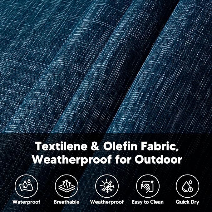 SUNCREAT Hammocks for Outside with Stand, Quick Dry Two Person Hammock with Head Pillow, 450 lbs Capacity, Navy