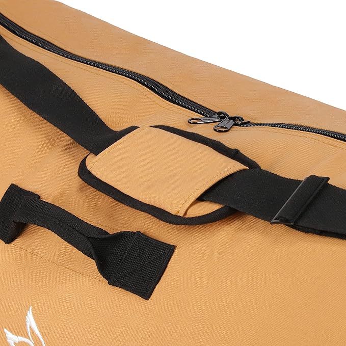 WHITEDUCK HOPLITE Heavy Duty Military Canvas Duffel Bag, Army Cargo Style, Foldable Tactical Outdoor Bag, Travel, Storage