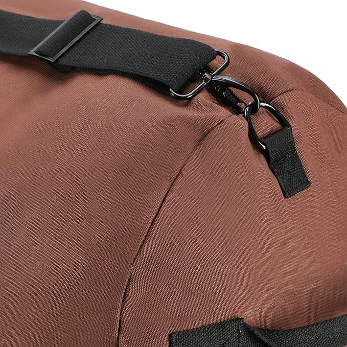 WHITEDUCK HOPLITE Heavy Duty Military Canvas Duffel Bag, Army Cargo Style, Foldable Tactical Outdoor Bag, Travel, Storage