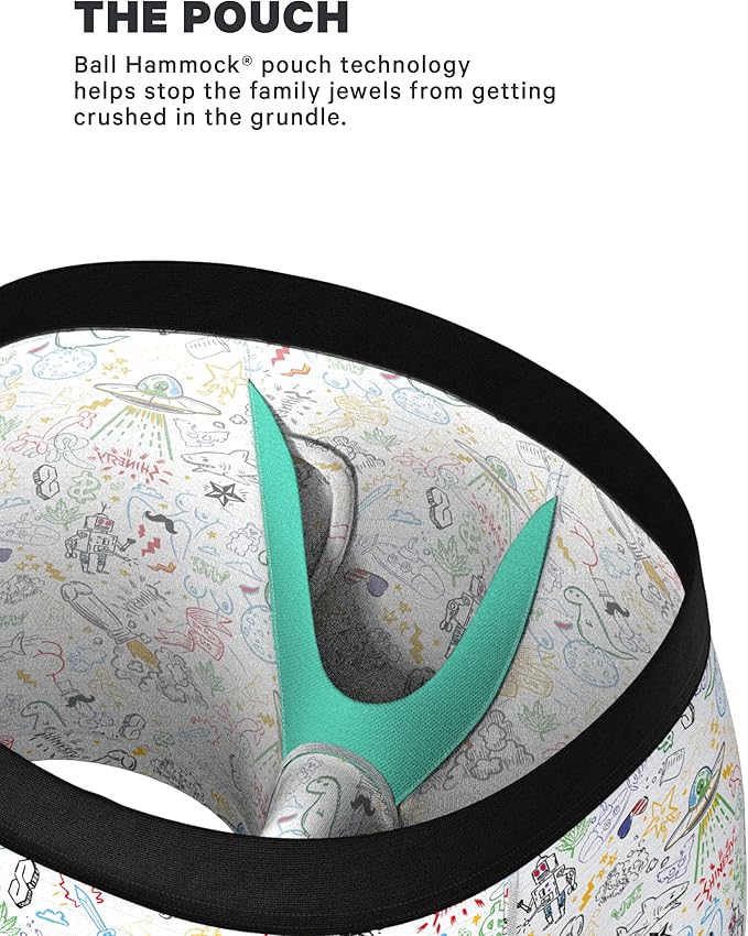 Shinesty Hammock Support Mens Boxer Briefs with Pouch