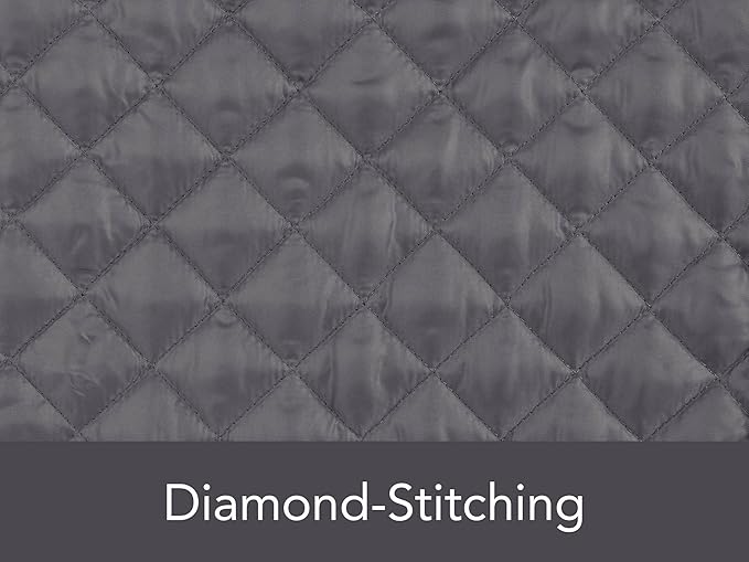 Covermates Keepsakes - Dish Storage - Padded Protection - ID Window - Stain Resistant - Machine Washable - China Storage, Slate