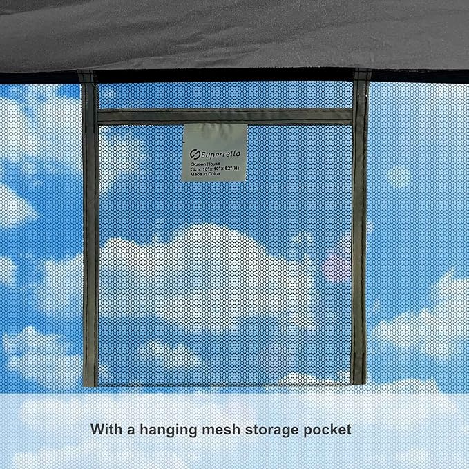 Screen House Camping Canopy Tent Sun Shade Gazebo Shelter Perfect for Outdoor Activities