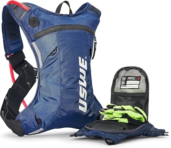 USWE Outlander Hydration Pack with Water Bladder, Hydration Backpack - Backpack for Cycling, MTB, Trail Running & More