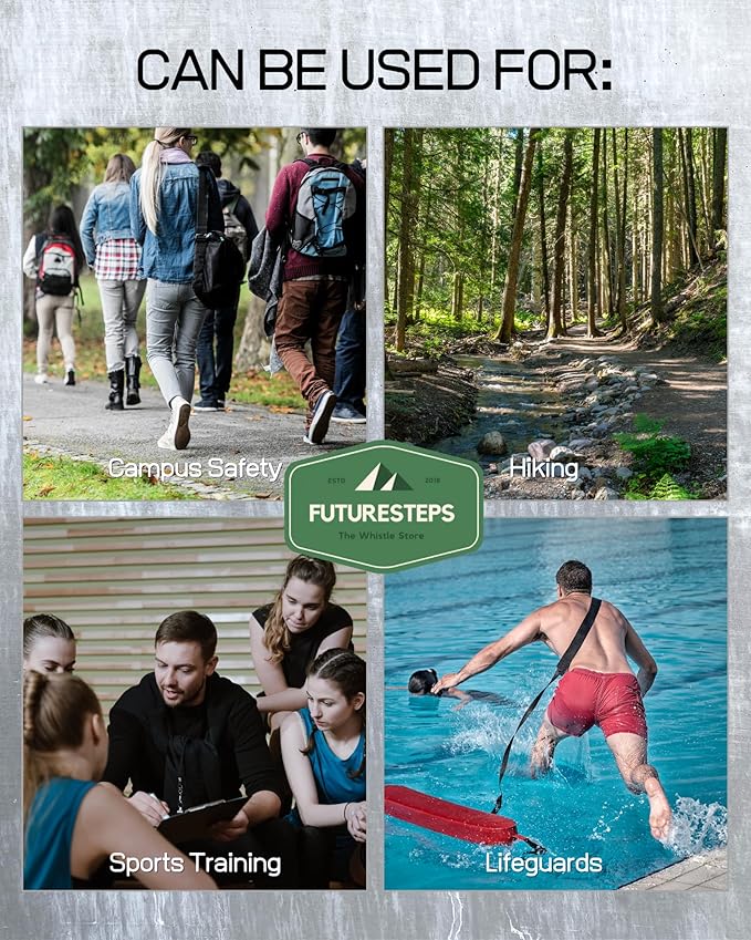 Premium Brass Whistles 125 decimals Set of 2 - Includes 2 Black Lanyard 30 Inches - Loud Survival Whistles - Solid Brass